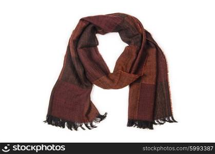 Warf scarf isolated on the white background