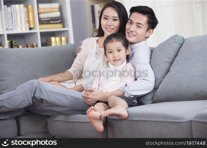 Warm family photo