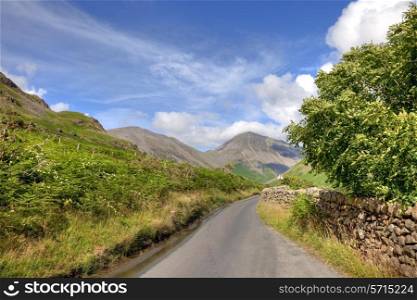 Wasdale Head near Wast Water, the Lake District, Cumbria, England.