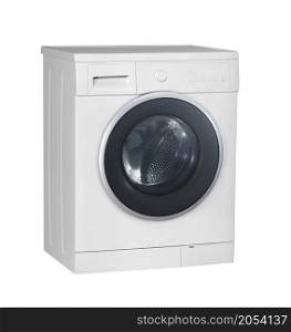 Washing Machine isolated on white background. Washing Machine isolated