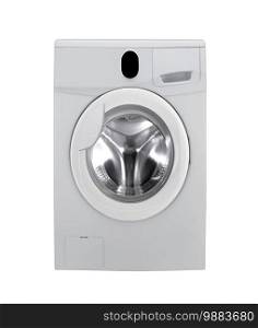 washing machine  isolated on white background. washing machine on white background