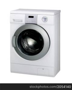 washing machine on white background,. washing machine