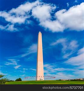 Washington Monument in District of Columbia DC USA