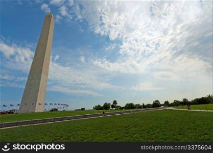 Washington Monument in the National Mall, Washington, DC