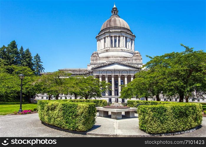 Washington State Capitol Seattle Washington USA