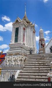 Wat Arun Ratchawararam buddhist temple, Bangkok, Thailand. Wat Arun temple, Bangkok, Thailand