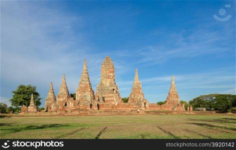 Wat Chaiwatthanaram is a Buddhist temple in the city of Ayutthaya, Thailand, on the west bank of the Chao Phraya River.