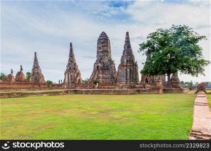 wat chaiwatthanaram temple, ayutthaya, thailand  ayutthaya historical park  