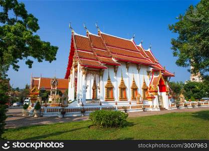 Wat Chalong in Phuket Province, Thailand