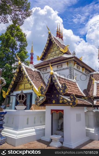 Wat Chedi Luang temple buildings in Chiang Mai, Thailand. Wat Chedi Luang temple buildings, Chiang Mai, Thailand