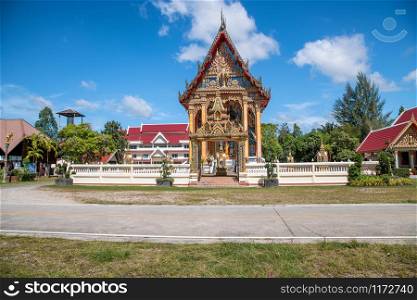 Wat Choeng Thale in Phuket, Thailand.