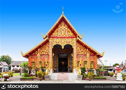 Wat Jed Yod is a buddhist temple situated in Chiang Rai City, Thailand