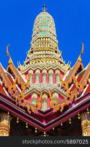 Wat Phra Kaew (Temple of the Emerald Buddha) is regarded as the most sacred Buddhist temple in Thailand