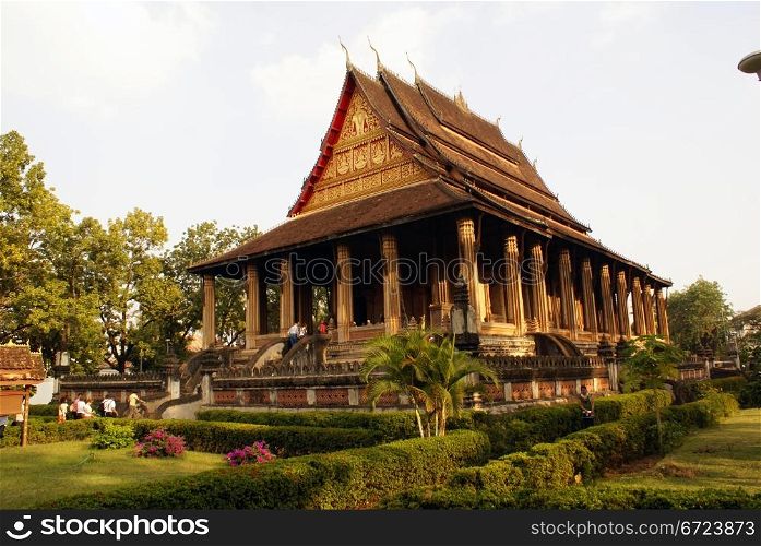 Wat Phra Keo in Vientiane, Laos