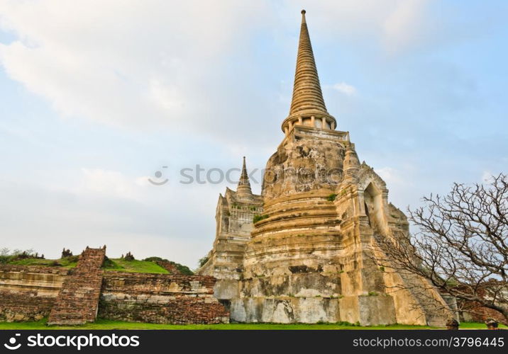 Wat Phra Sri Sanphet in Ayutthaya, Thailand