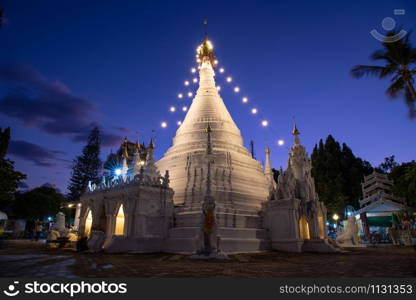 Wat Phra That Doi Kong Mu. Mae Hong Son, Thailand