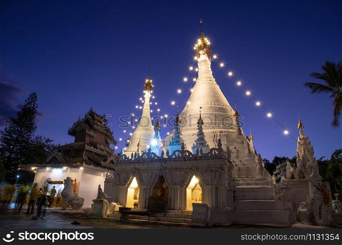 Wat Phra That Doi Kong Mu. Mae Hong Son, Thailand