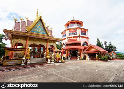 Wat Phra That Wai Dao (Black Scorpion Temple) in Mae Sai, Thailand