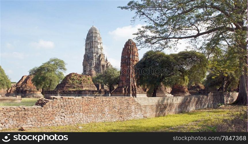 Wat Ratchaburana, Ayutthaya, Thailand, Southeast Asia