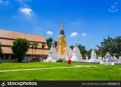 Wat Suan Dok is a Buddhist temple (Wat) is a major tourist attraction in Chiang Mai,Thailand.