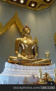 Wat Traimit (The Temple of the Golden Buddha) in Bangkok, Thailand