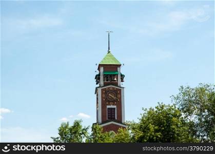 Watches with musical chimes in the city of Orenburg