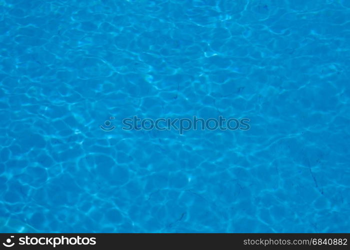 Water adstract surface of pool