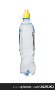 Water bottle isolate on white background