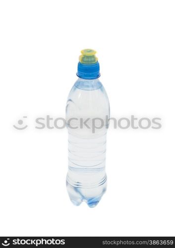 Water bottle isolate on white background