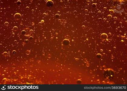 Water bubbles abstract