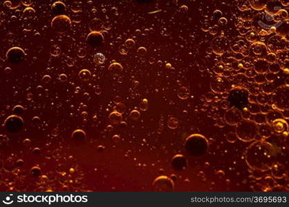 Water bubbles abstract