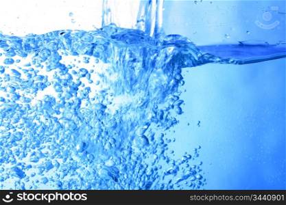 water bubbles macro close up