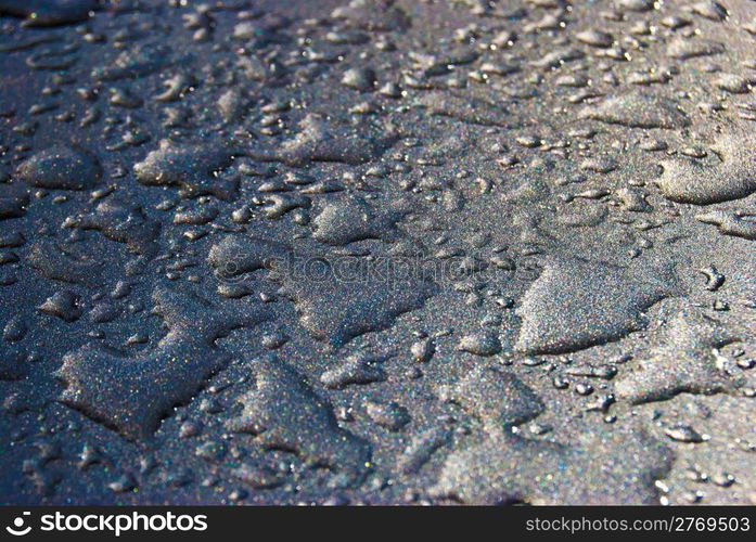 Water drops. backgroung of raindrops on a clean surface