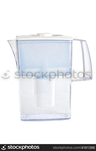 Water filter isolated on a white background