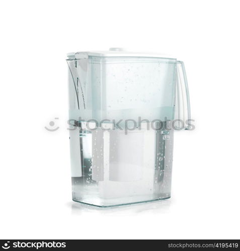 Water filter isolated on a white background