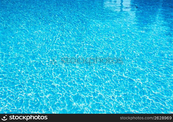 Water in swimming pool, full frame