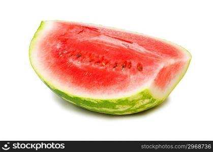 Water melon isolated on the white background