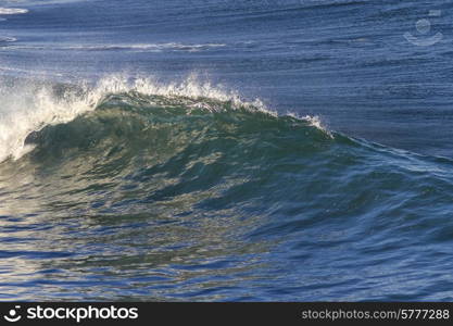 Water Ocean Background. Clear Blue Ripple Aqua Texture