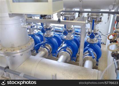 Water purification filter equipment in plant