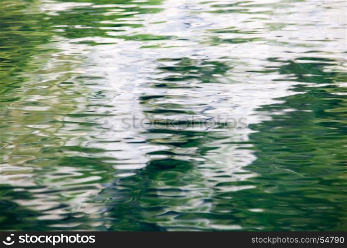 Water ripple surface abstract background