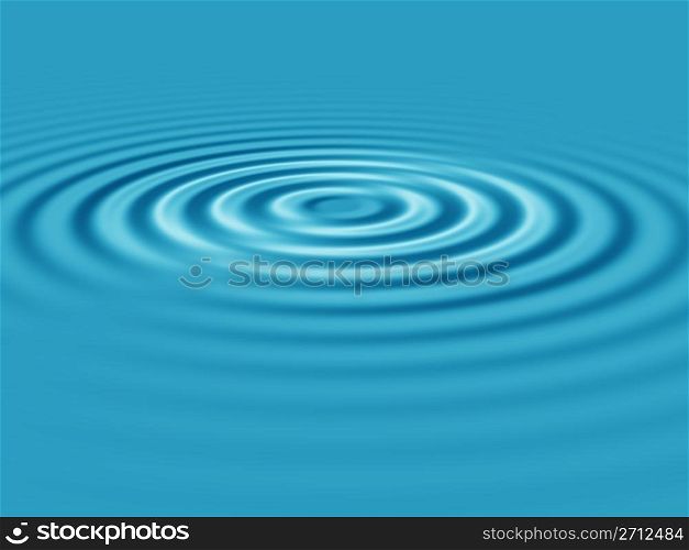 Water. Rippled water waves illustration useful as a background