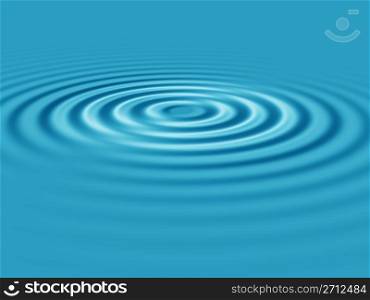 Water. Rippled water waves illustration useful as a background