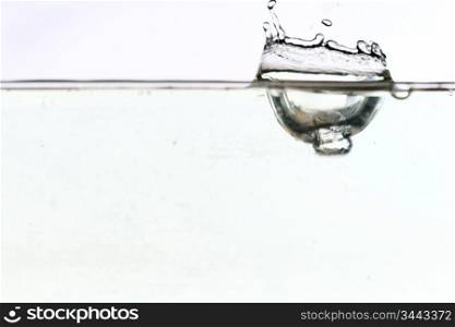 water splash close-up aqua backgrounds