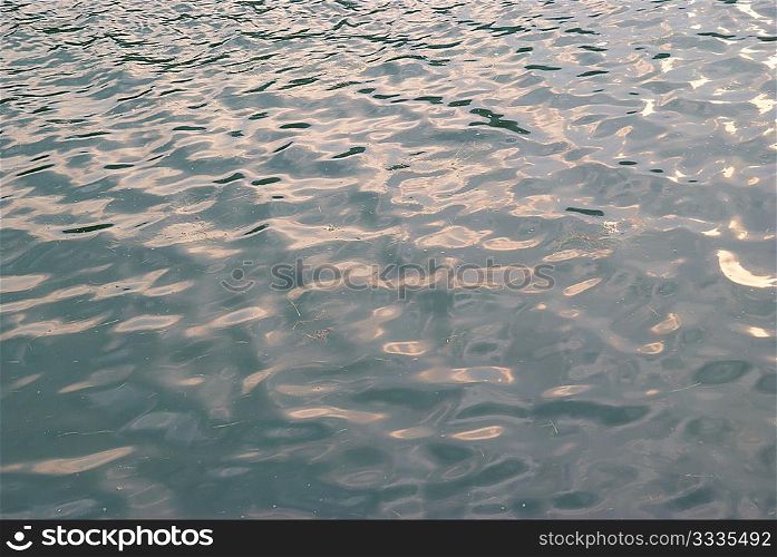 Water surface can be used for background