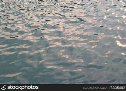 Water surface can be used for background
