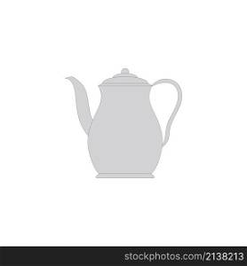 water teapot design illustration icon logo templat