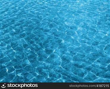 water texture with solar patches of light