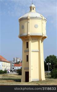 Water tower in the center of Vukovar, Croatia
