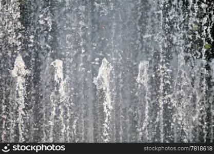 Water wall fountains