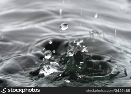 water wet speed splash macro close up